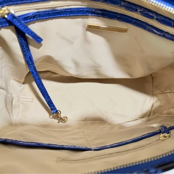 Brahmin Medium Asher in Blue Viper - Picture 9 of 10